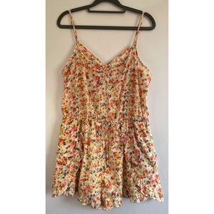 BCBGeneration floral romper